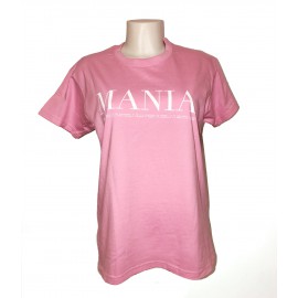 T-shirt rosa "Mania"