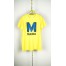 T-shirt gialla "Mania"