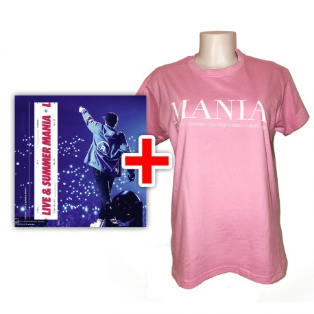 BUNDLE CD RIKI Live & Summer Mania e T-shirt Mania